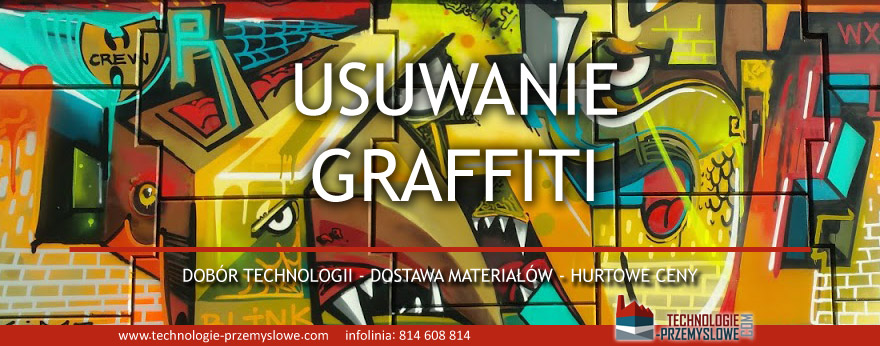 środki do usuwania graffiti