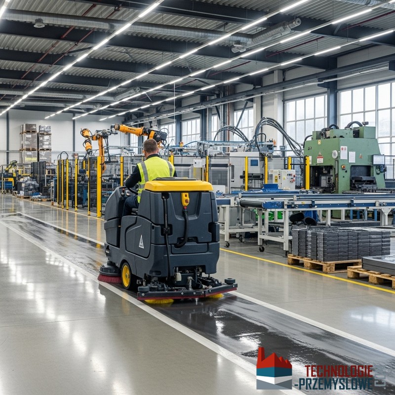 Czyszczenie posadzek przemysłowych